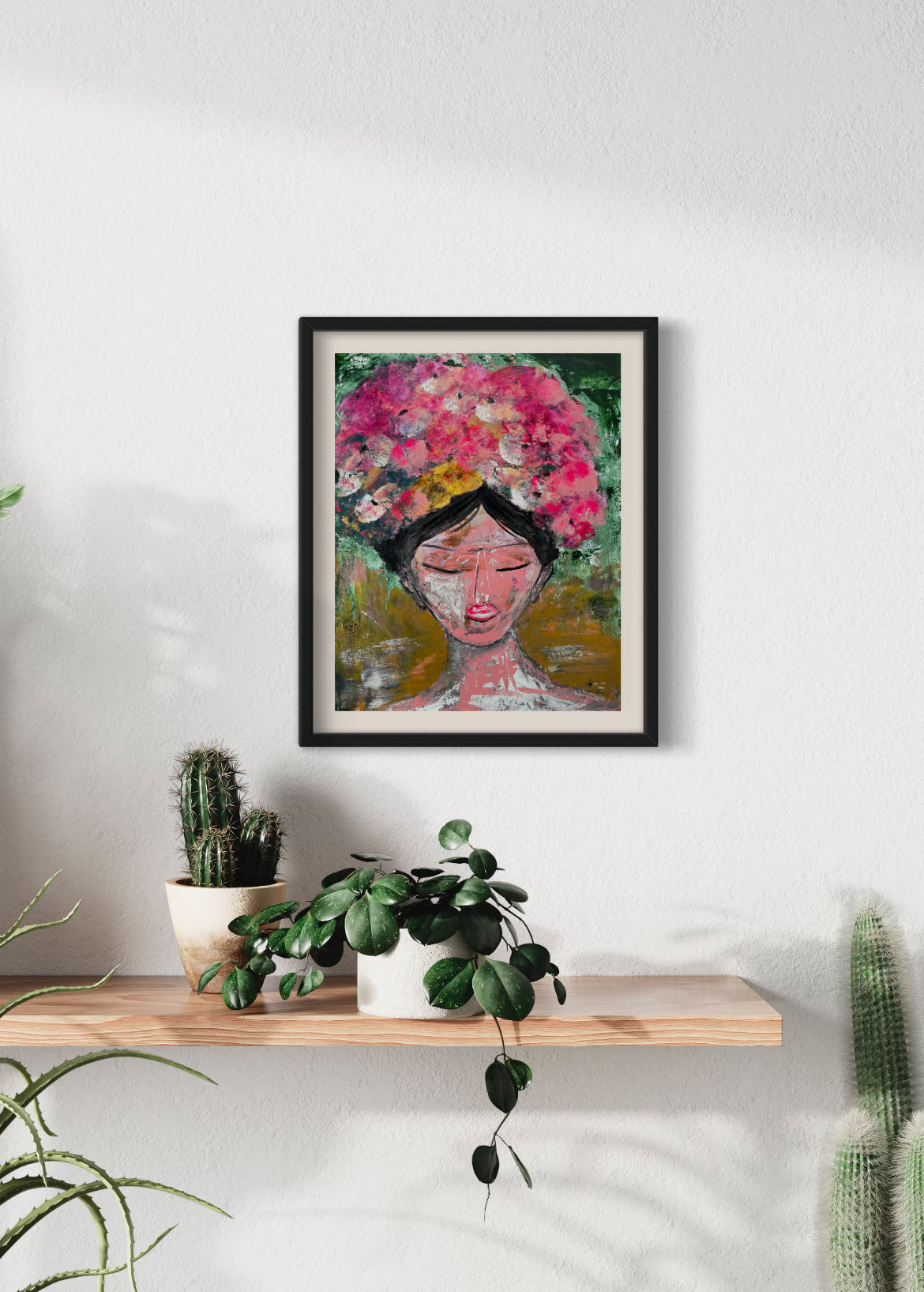 P Giclèeprint - Fleur
